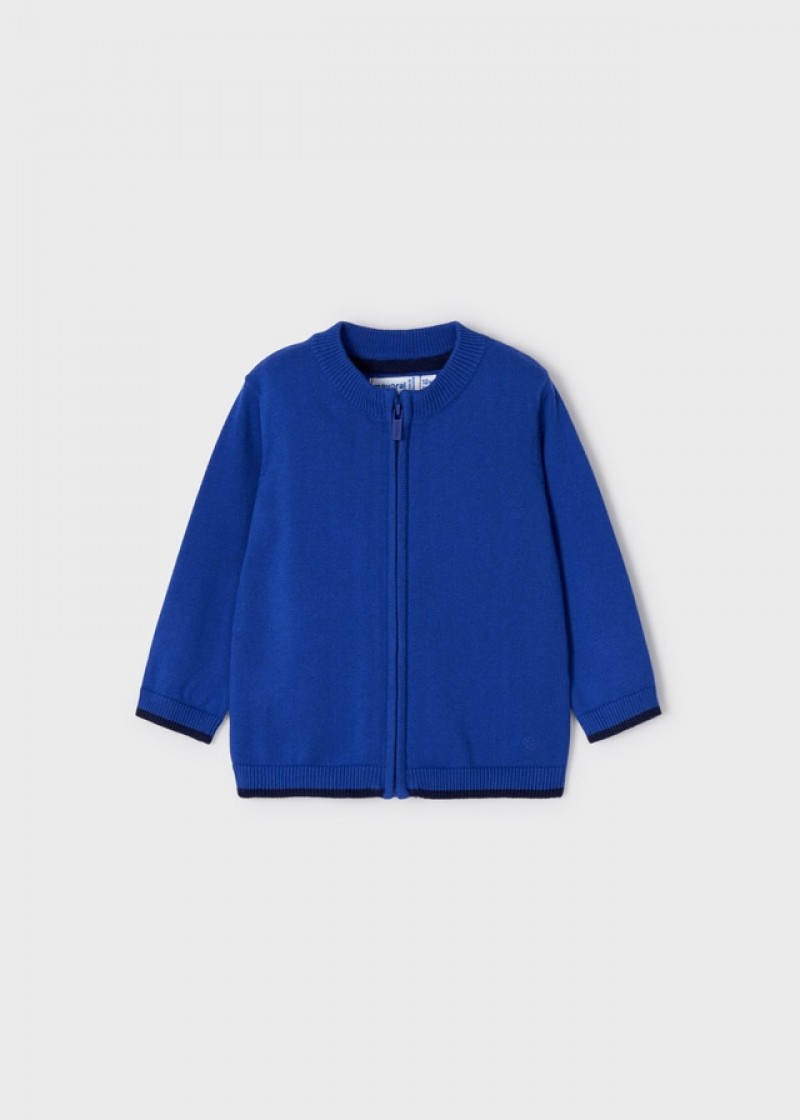 Jacheta albastra tricot pentru bebe ECOFRIENDS MAYORAL 361 MYBL41M