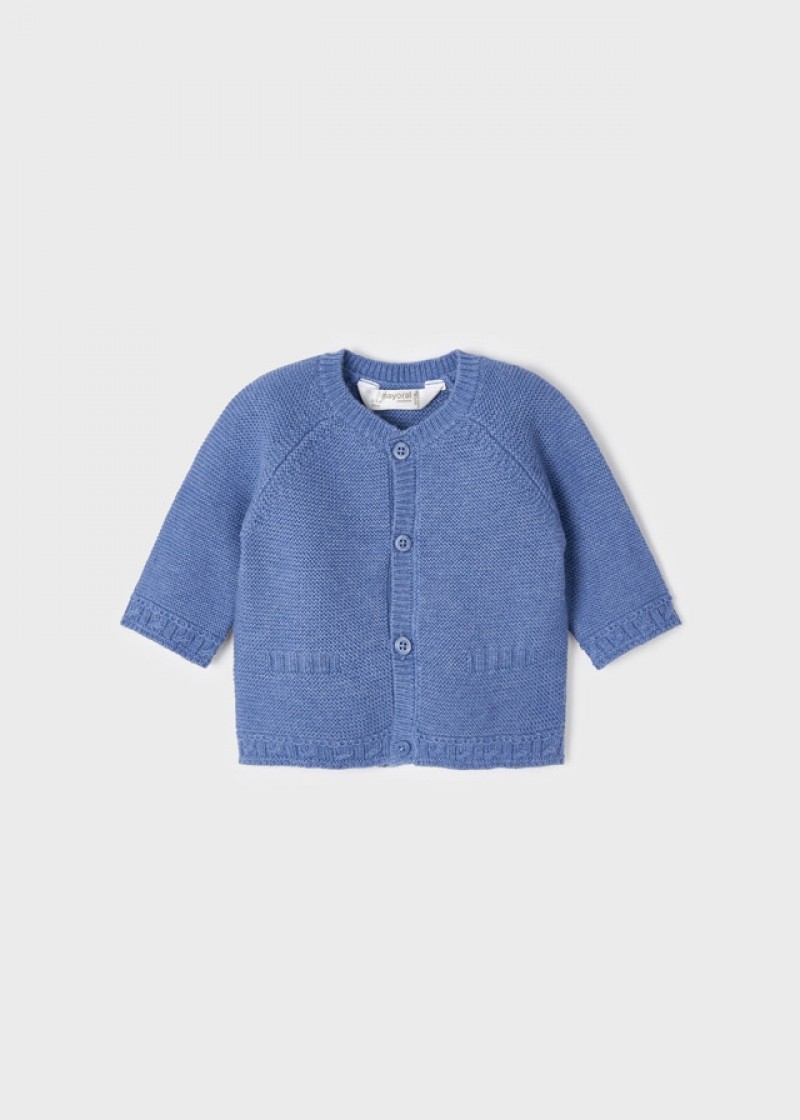 Jacheta bleu tricot pentru nou-nascut MAYORAL 2391 MYBL27M
